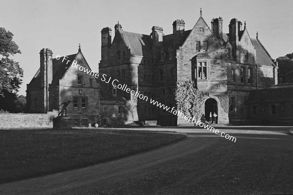 GLASLOUGH HOUSE FROM AVENUE  NORTH WEST